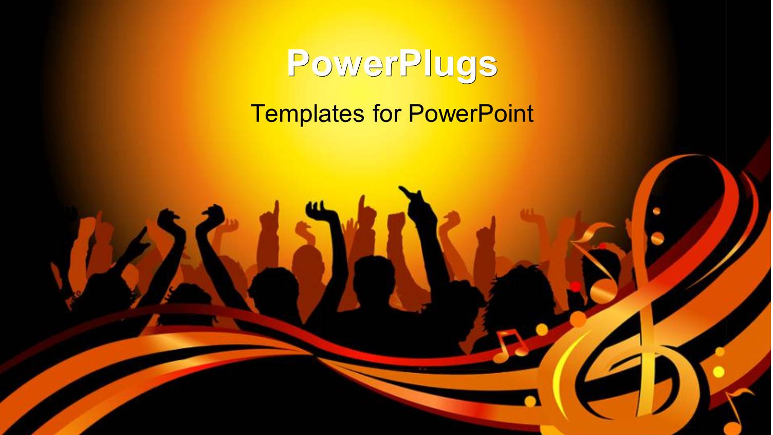 a Number of People Dancing Together with Yellowish Background