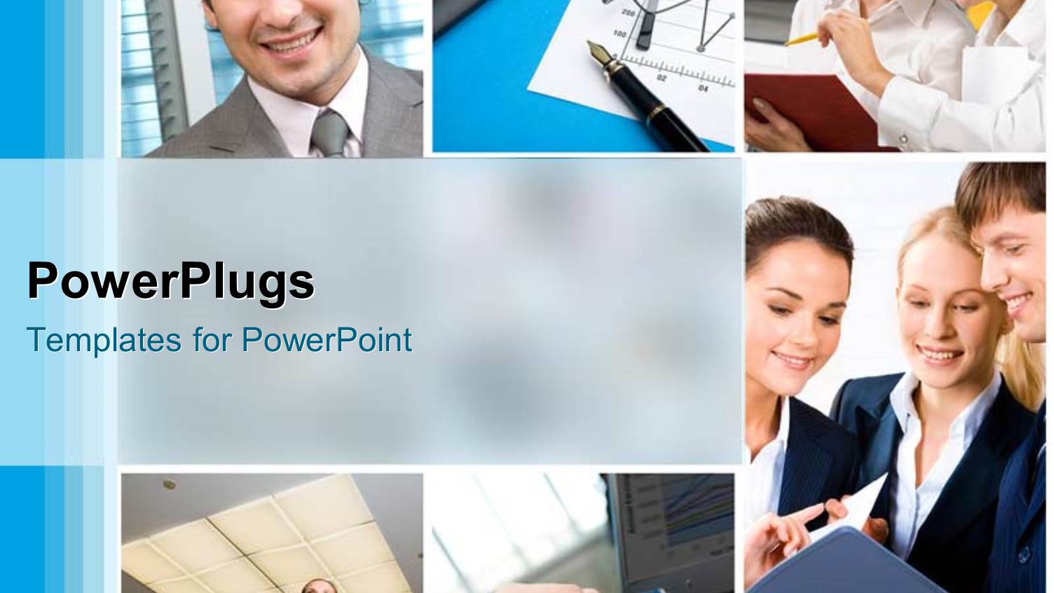 a Number of People Doing their Work with Office Material