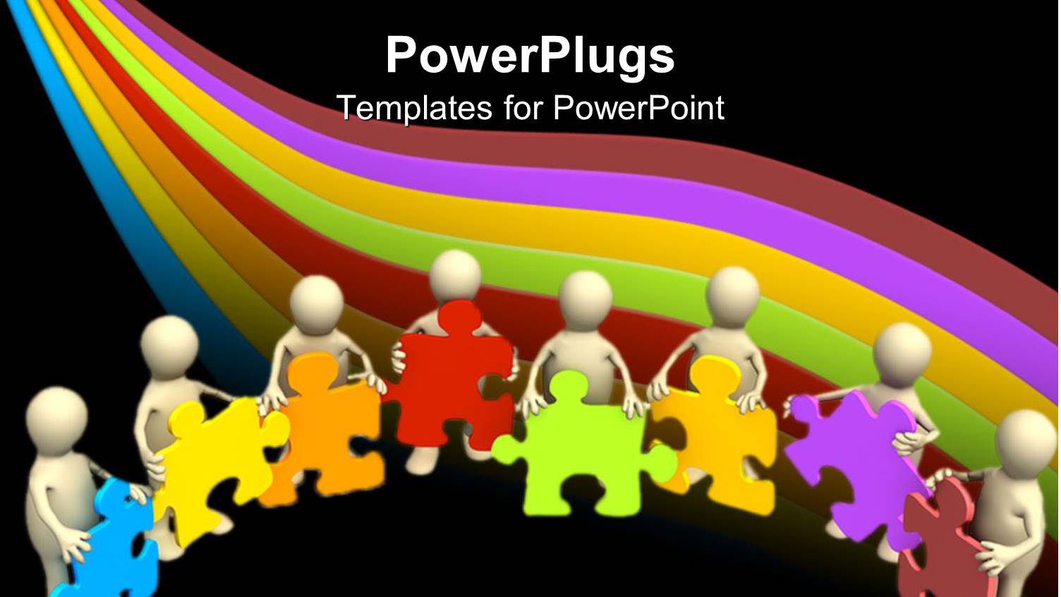 a Number of People Holding the Puzzle Pieces