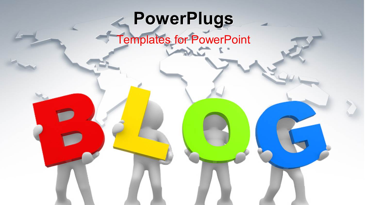 a Number of People Holding the Word Blog