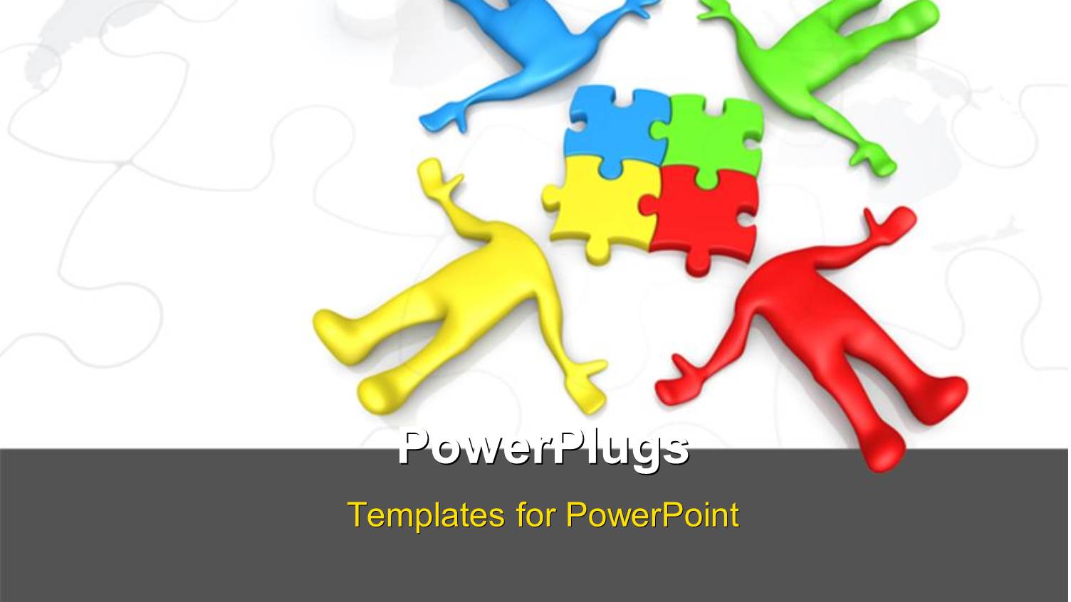 a Number of People with a Number of Puzzle Pieces