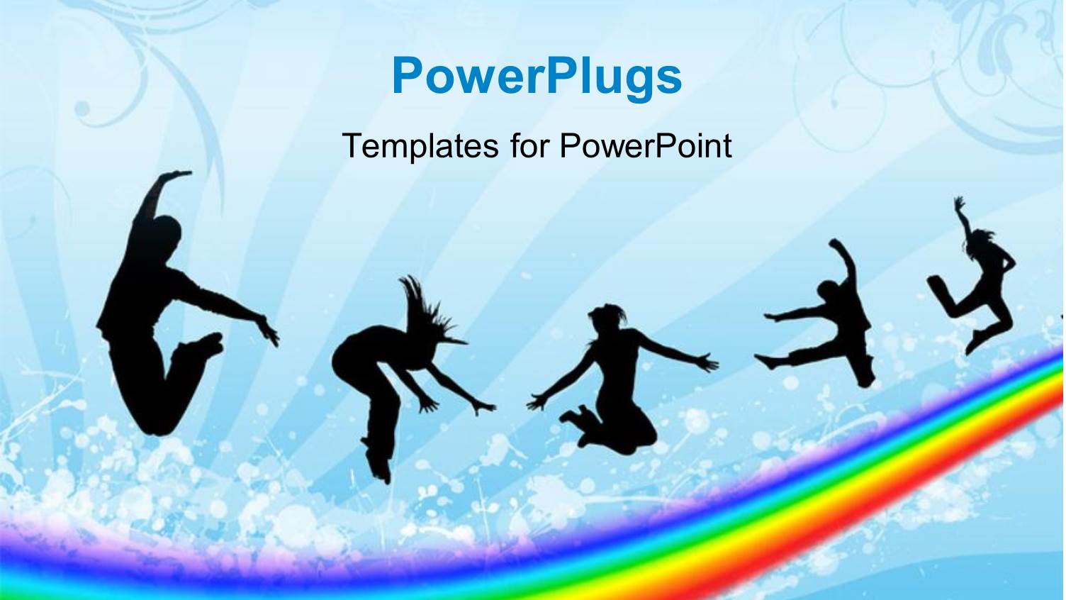 a Number of People Over the Rainbow