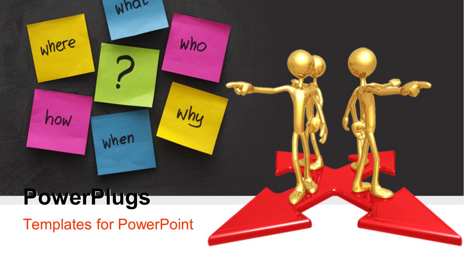 a Number of People Pointing in Different Directions