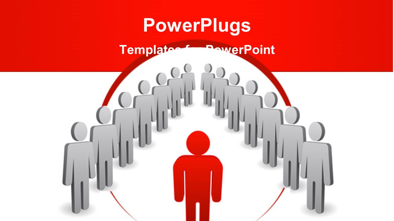 a Number of People with a Reddish Background