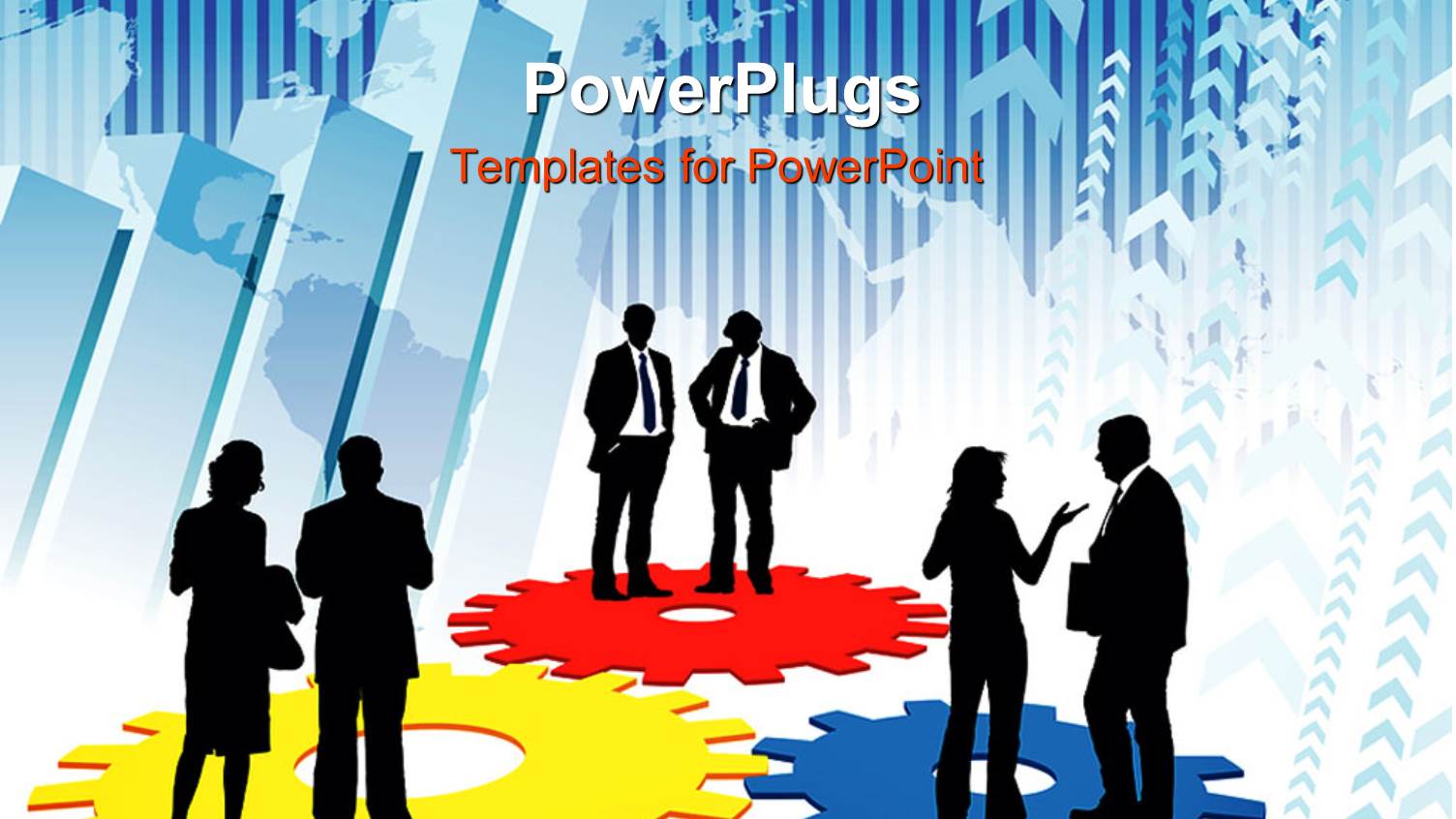 a Number of People Standing on Various Gears