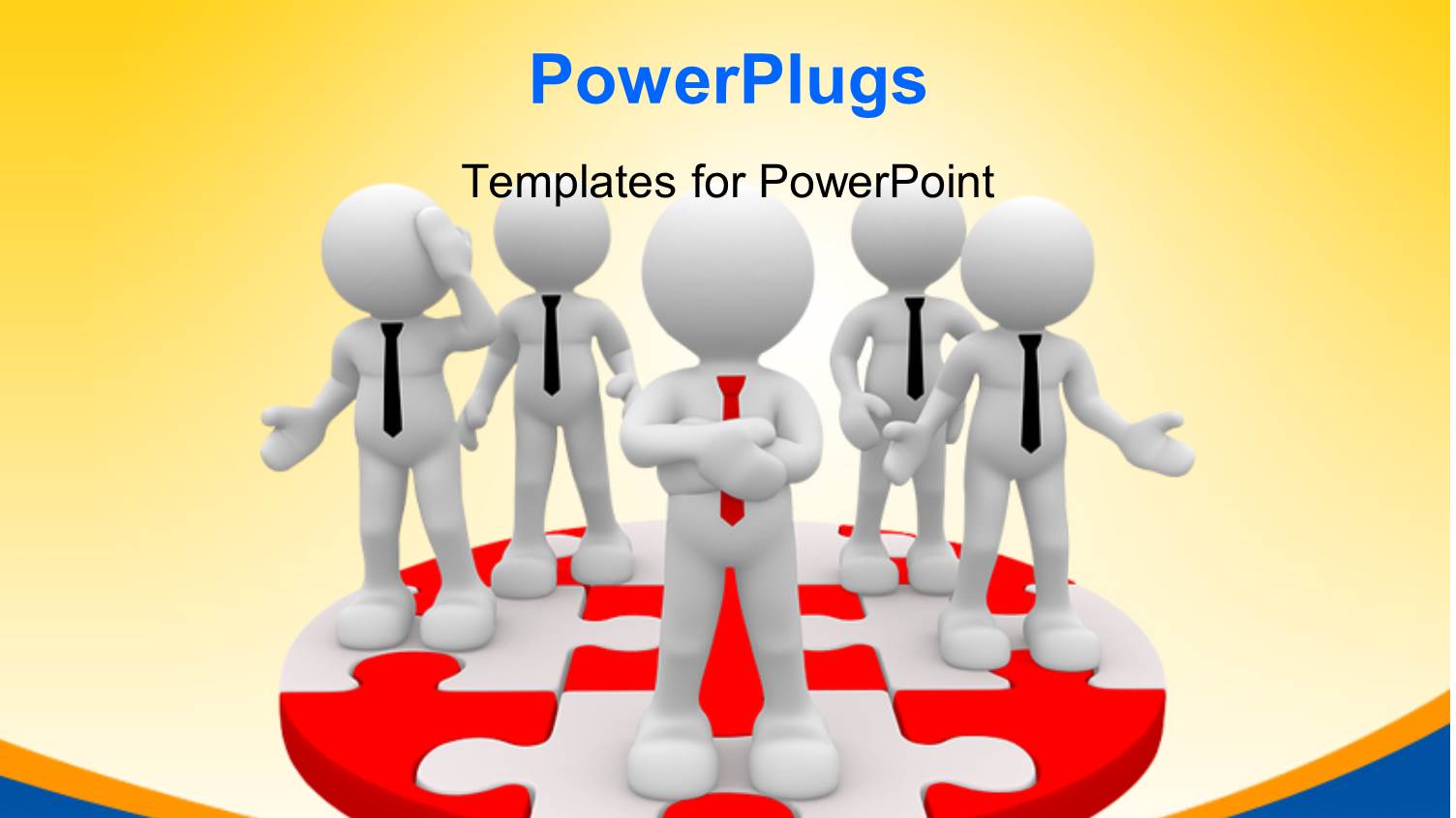 a Number of People on Top of Jigsaw Puzzle