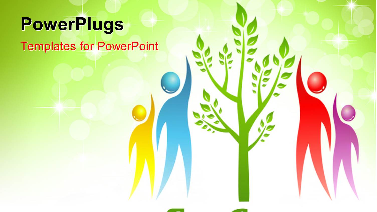 a Number of People with a Tree