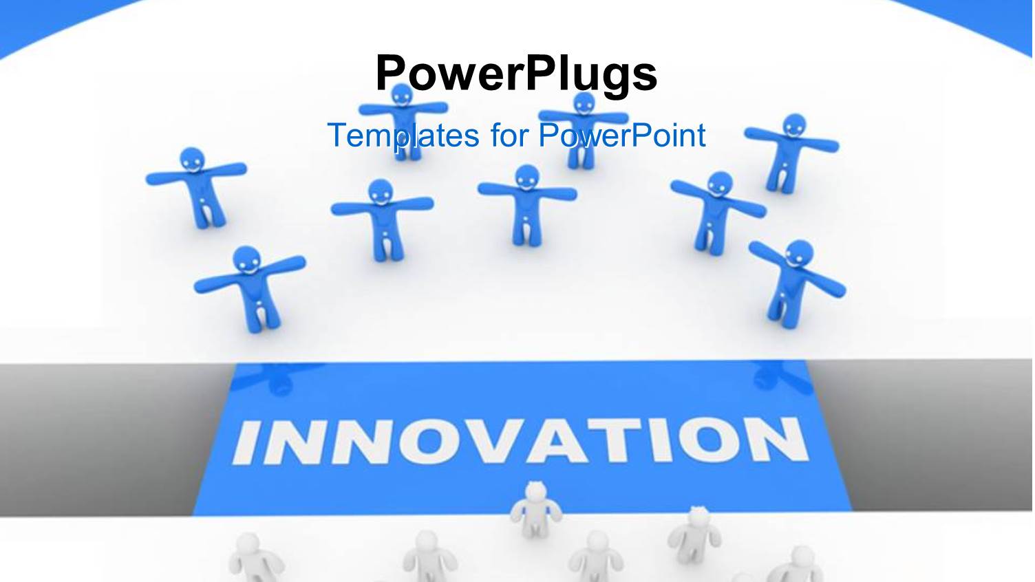 a Number of People with White Background