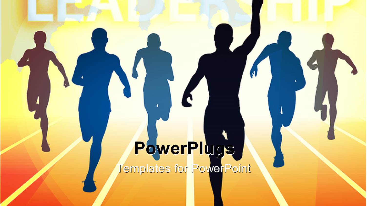 a Number of People with the Word Leadership on the Top