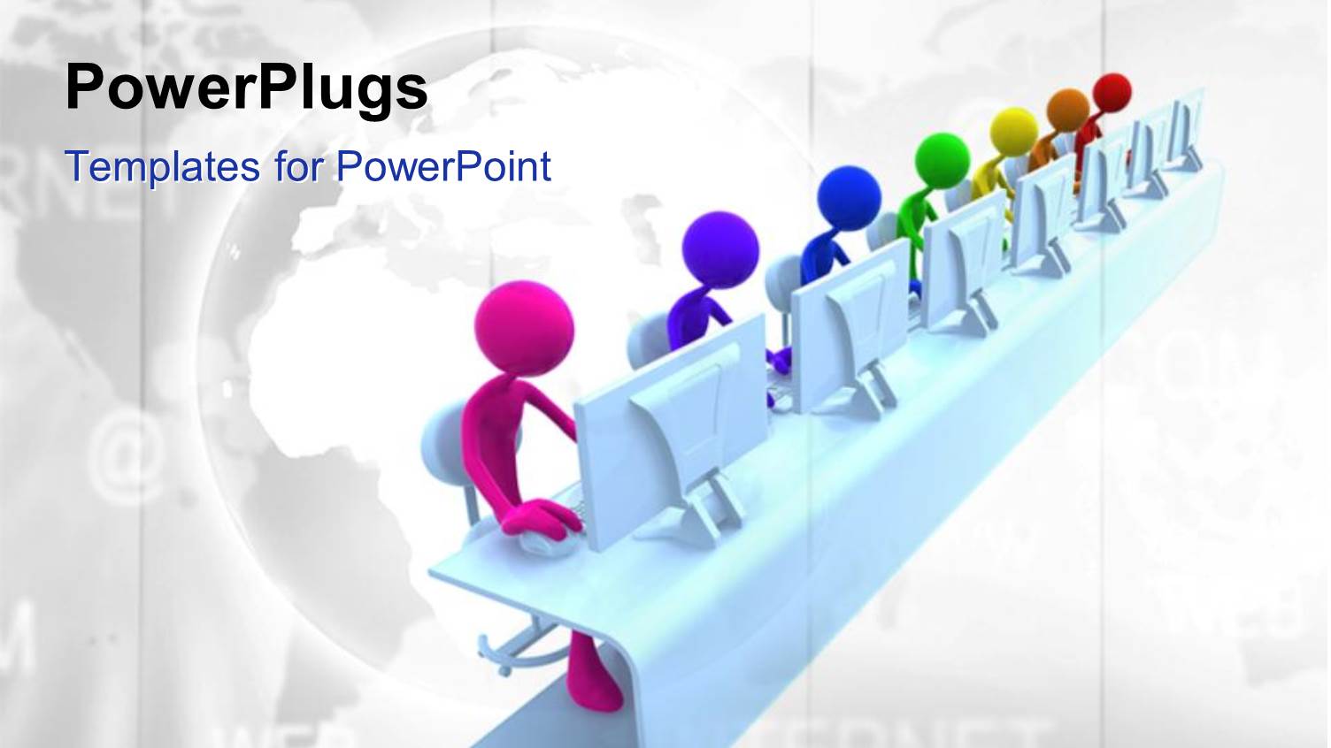 a Number of People Working on the Computers