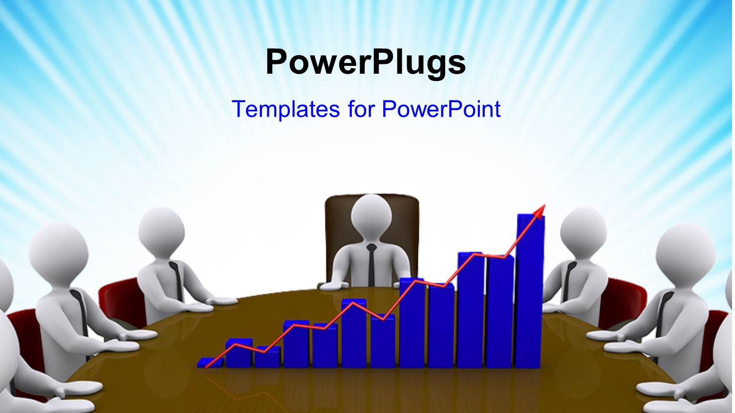 a Number of People Working in an Office with Bluish Background