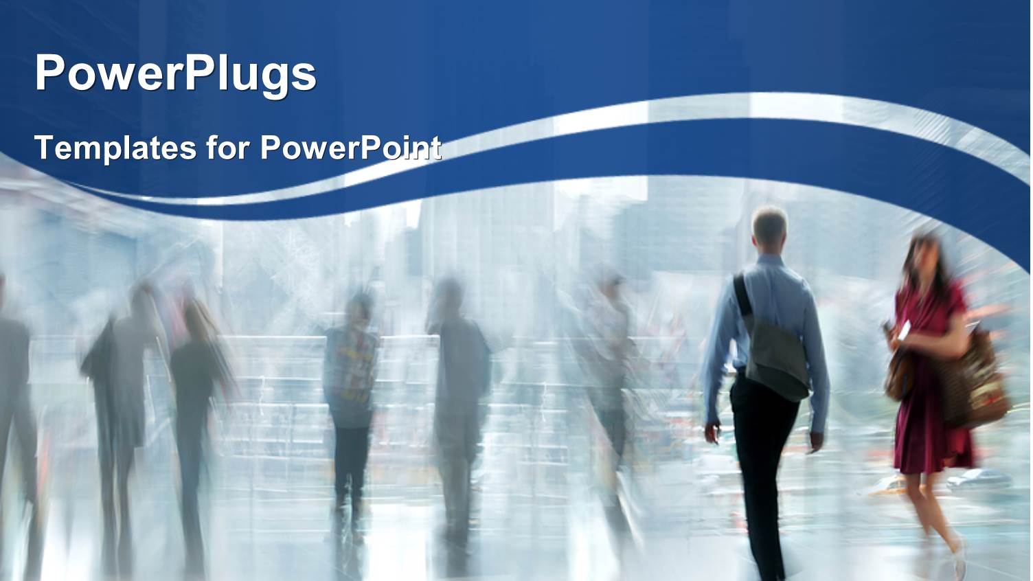 a Number of Professionals in the Background