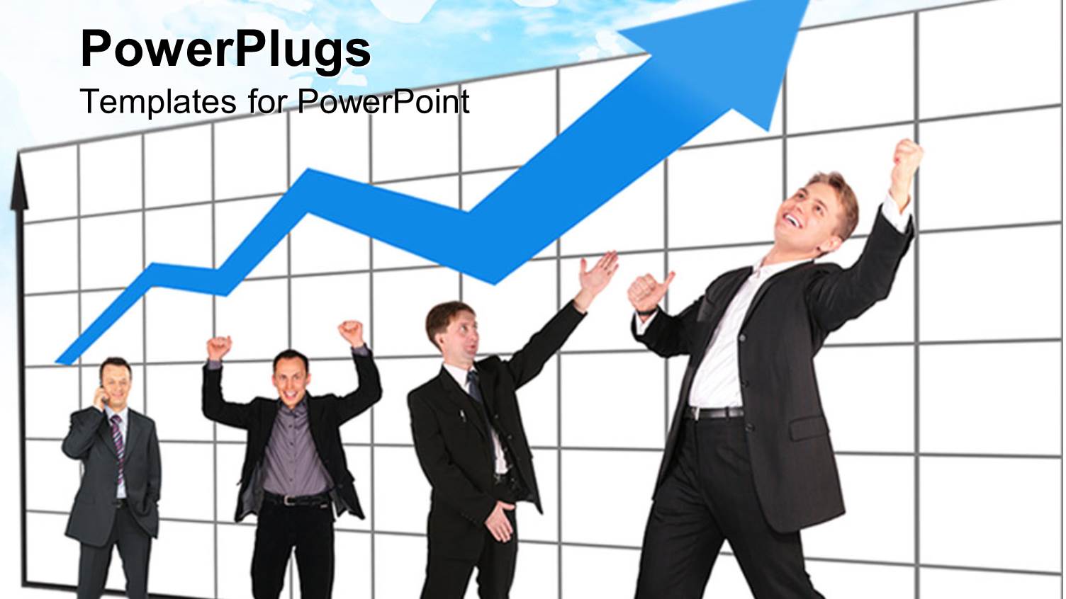 a Number of Professionals Enjoying the Growth of Business