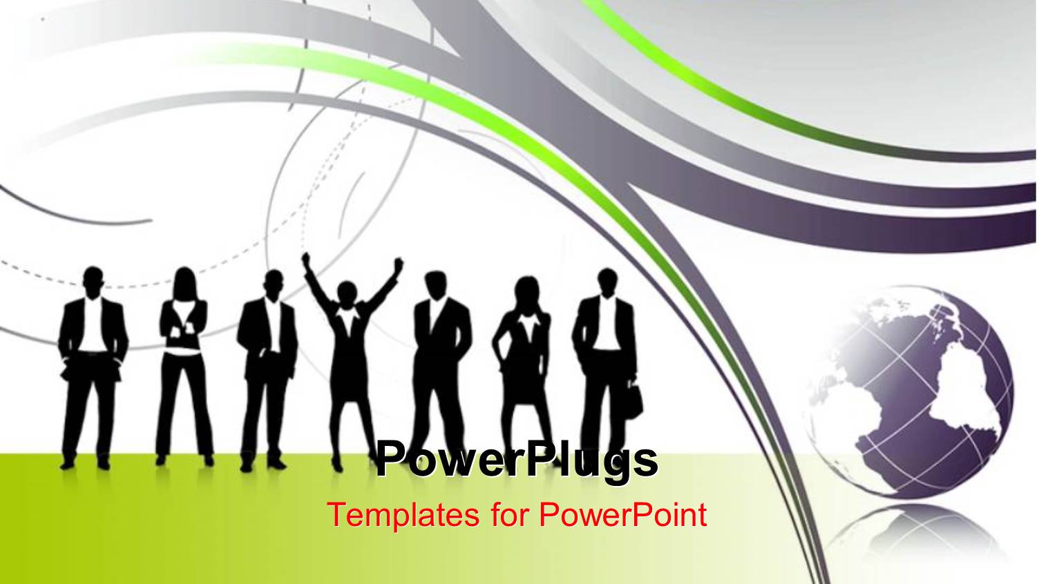 a  Number of Professionals with Multicolored Background