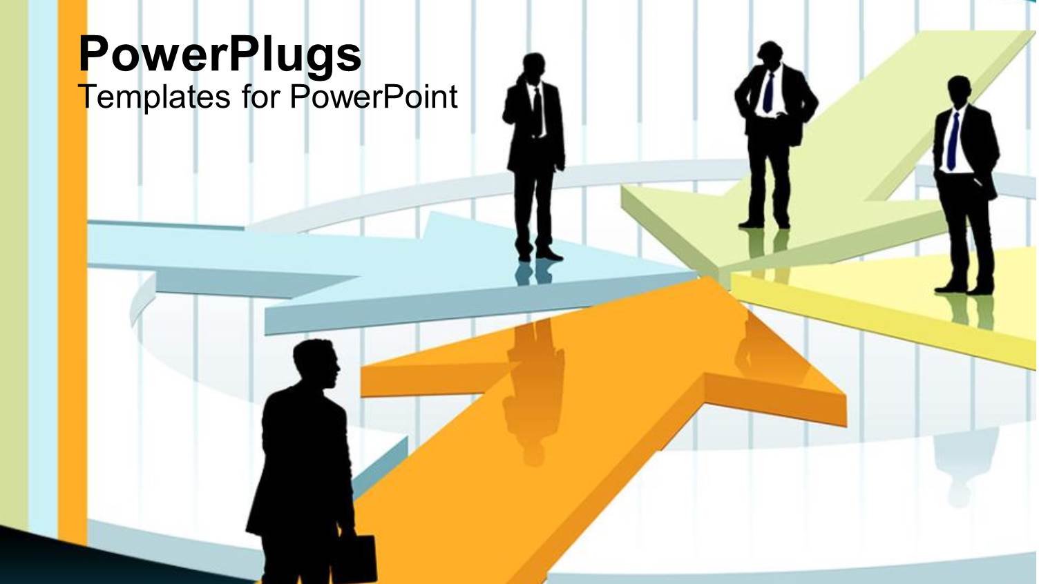 a Number of Professionals Standing on Different Places