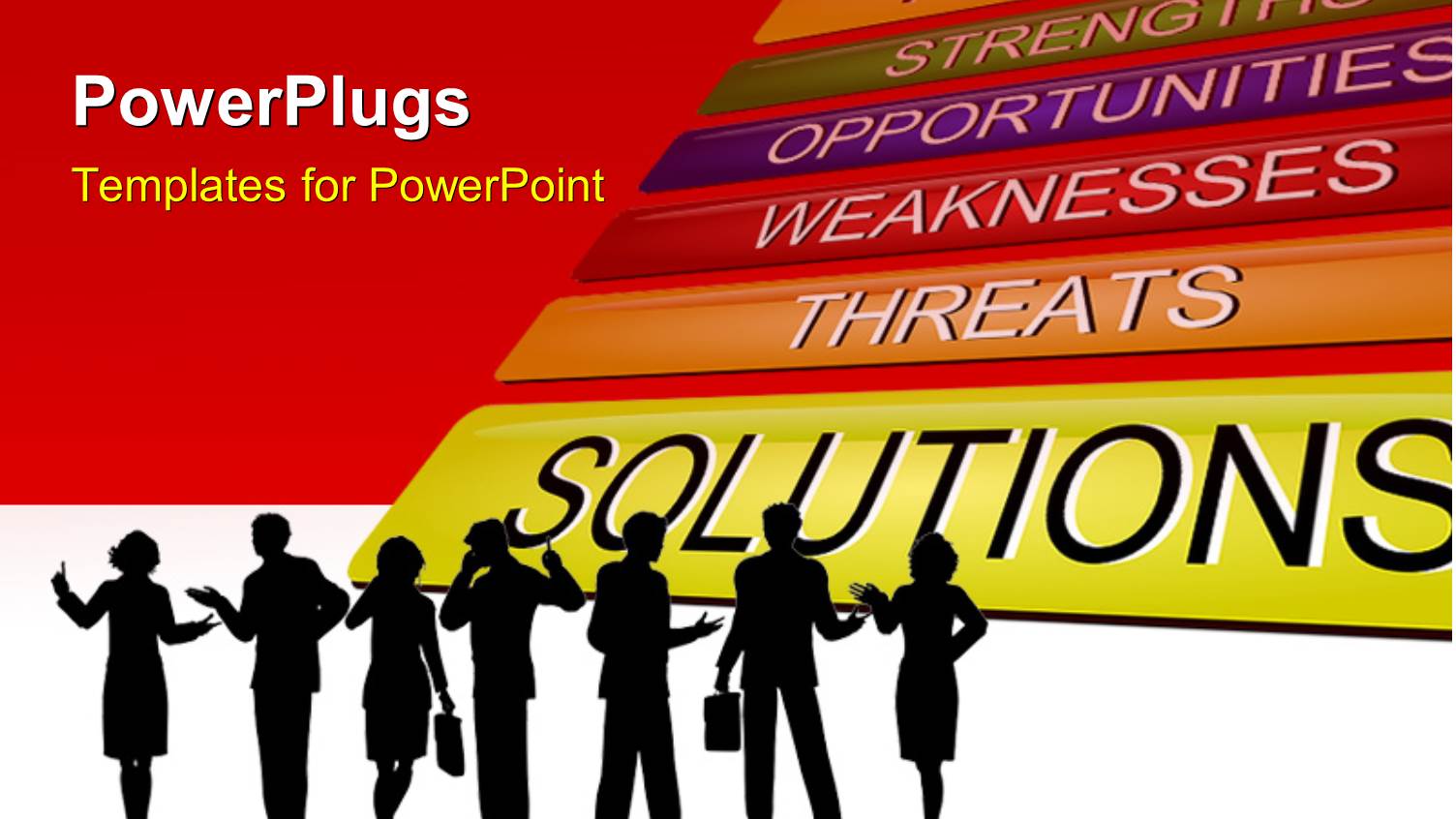 a Number of Professionals with Various Options in the Background