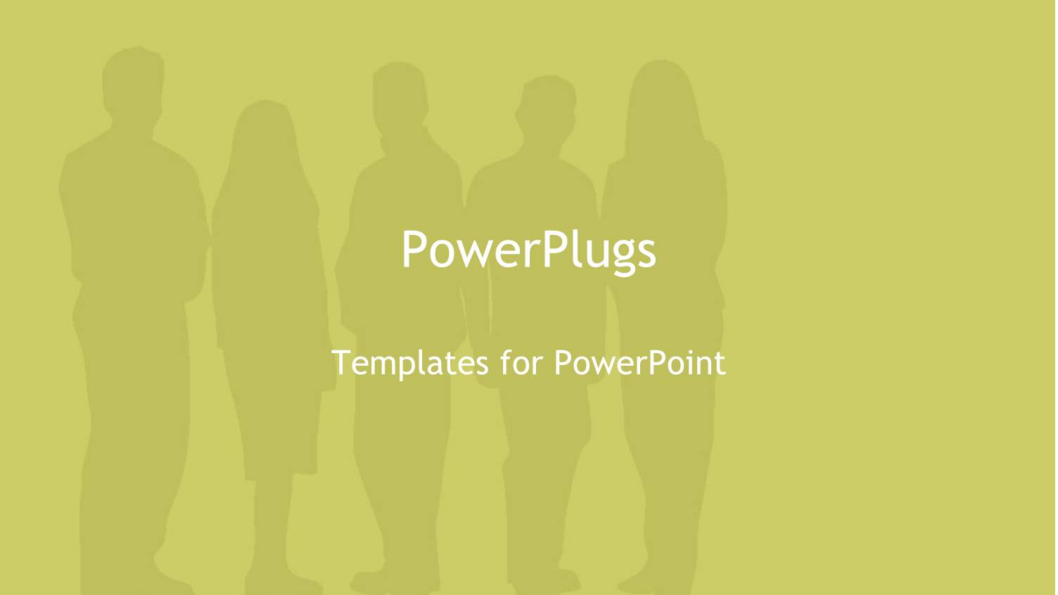 a Number of Professionals with Yellowish Background