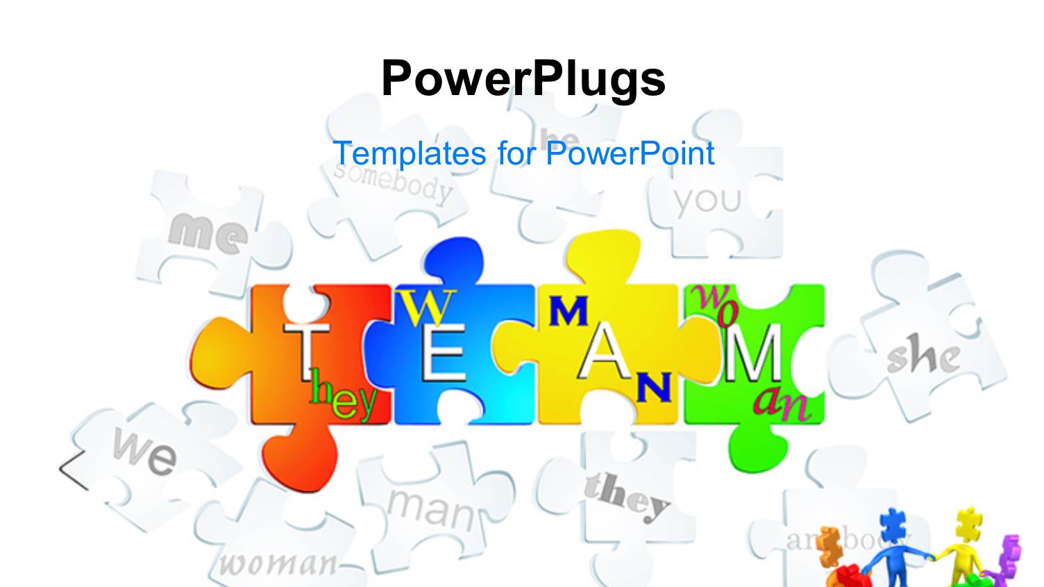 a Number of Puzzle Pieces with White Background