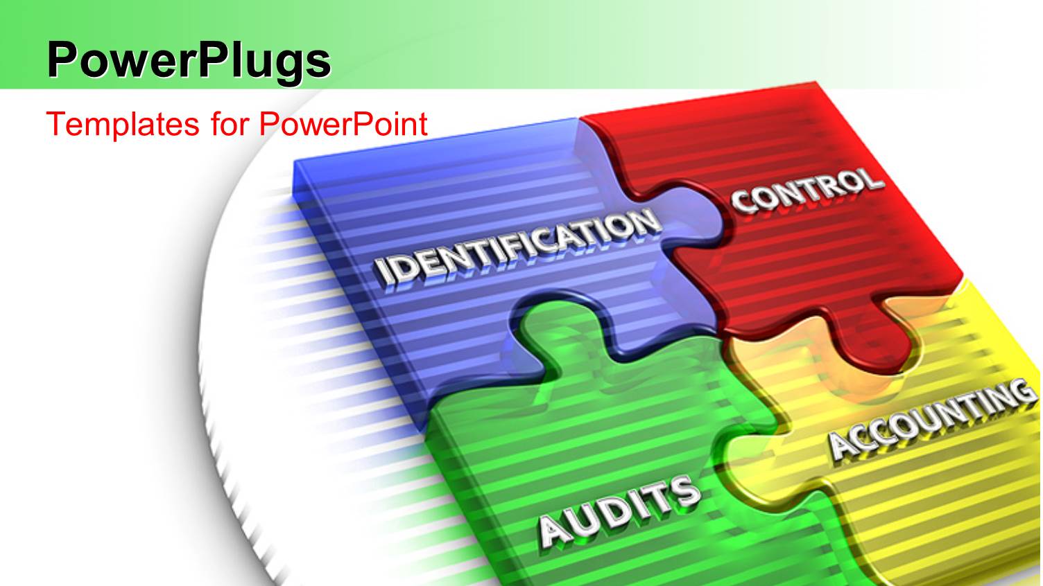 a Number of Puzzle Pieces with White Background and Place for Text