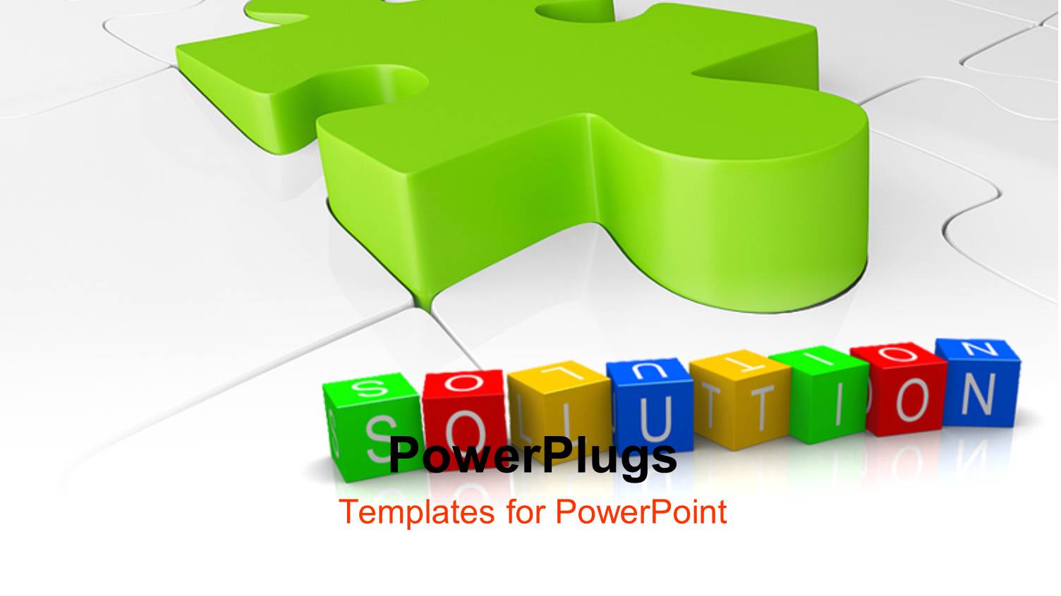 a Number of Puzzles in the Background and Place for Text