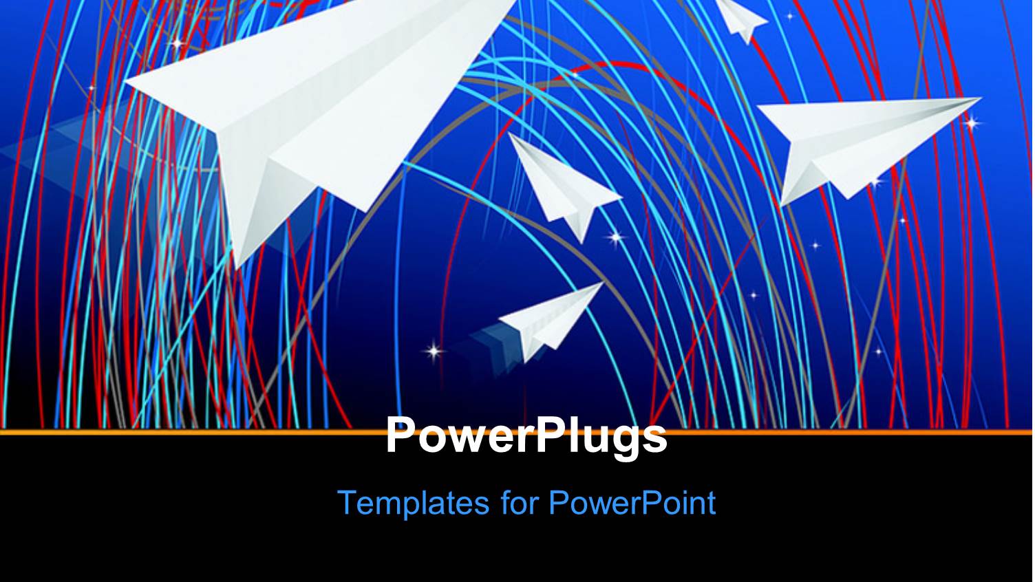 a Number of Red Spirals with Paper Airplanes