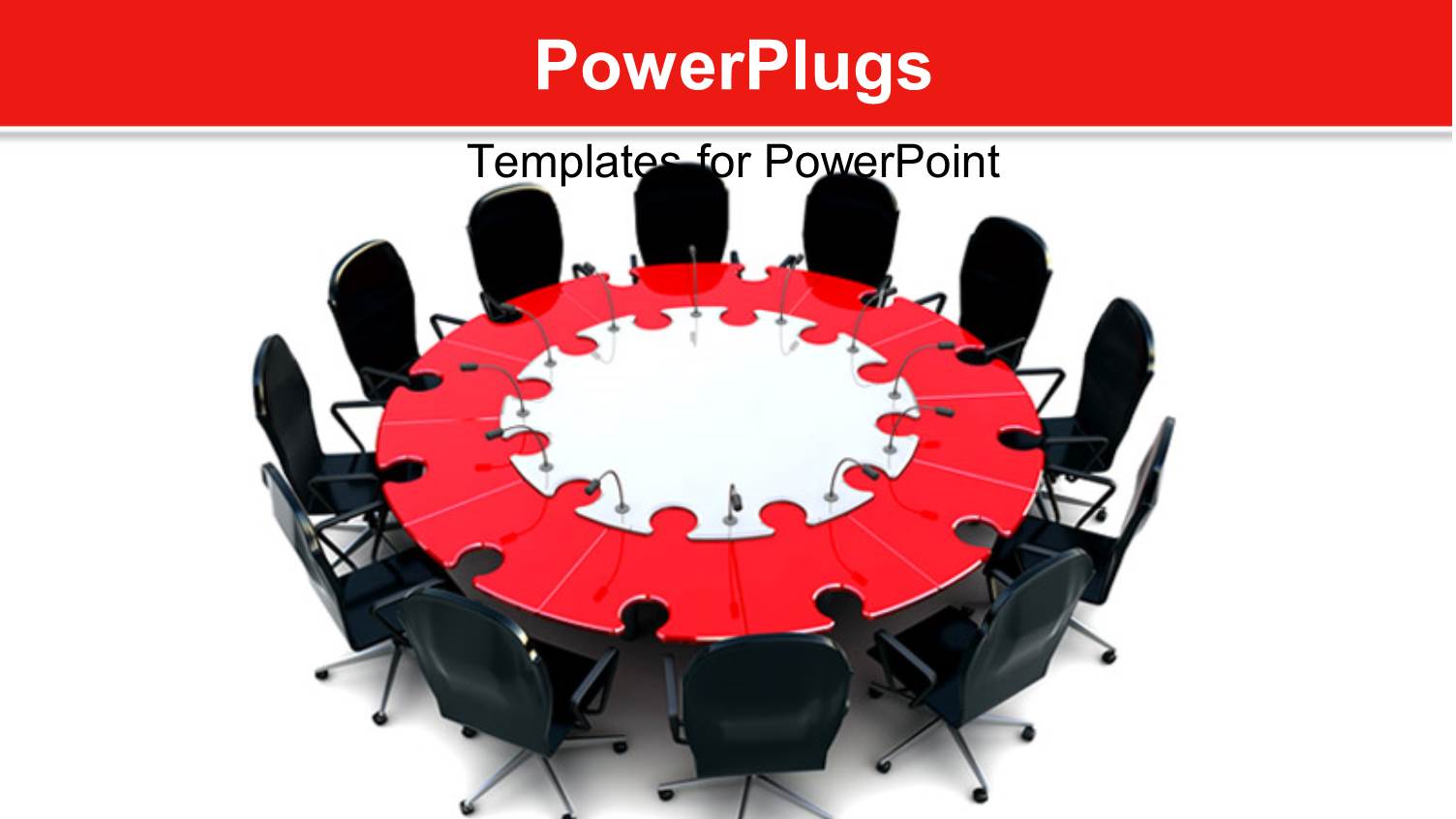 a Number of Seats with a Table in the Middle