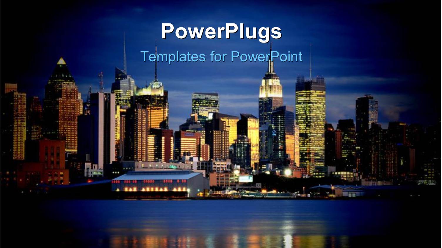 a Number of Skyscrapers and the Sea