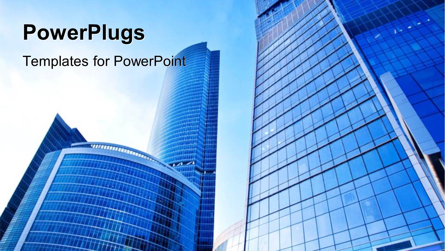 a Number of Skyscrapers with Sky in the Background