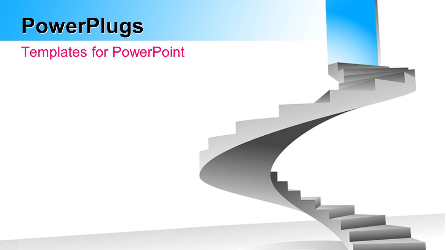 a Number of Stairs with a Door at the End