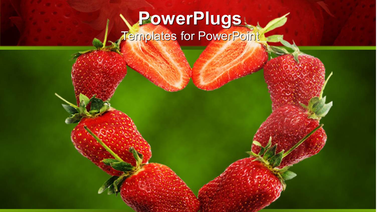 a Number of Strawberries with their Reflection in the Background