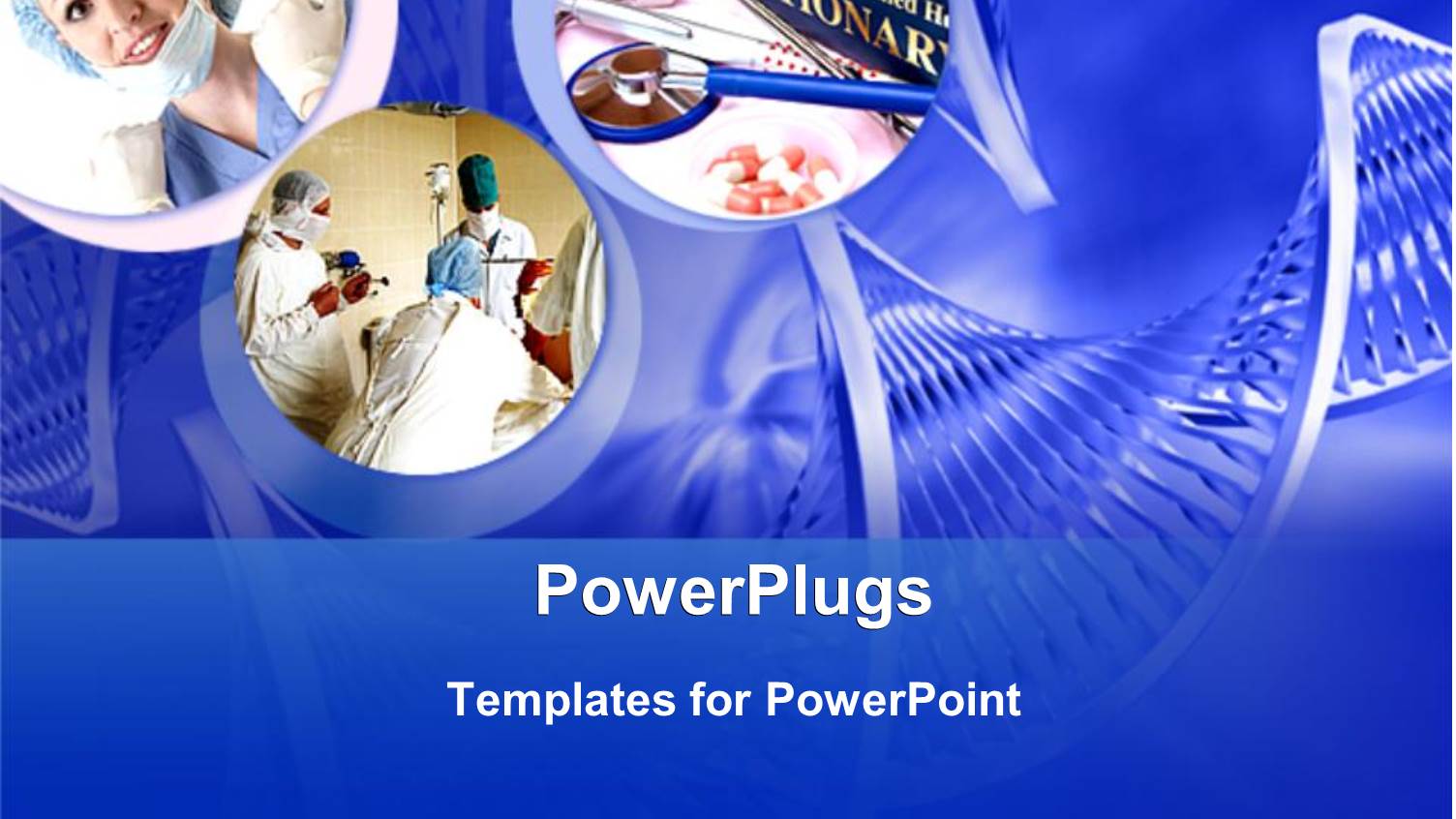 a Number of Surgeons in the Picture Along with a DNA Model