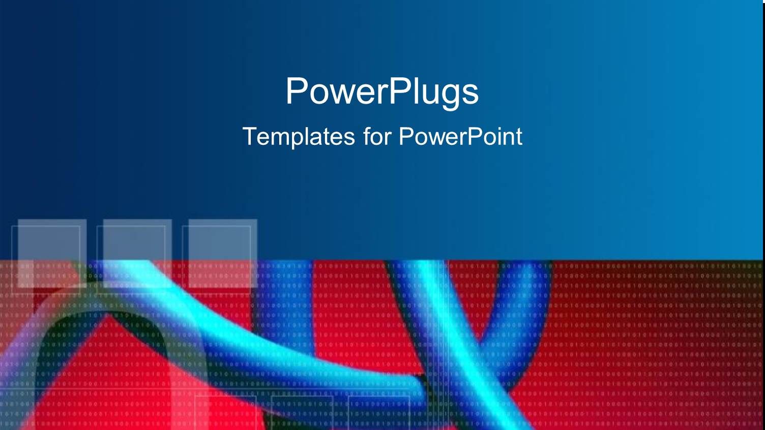 a Number of Tubes with Red and Blue Background