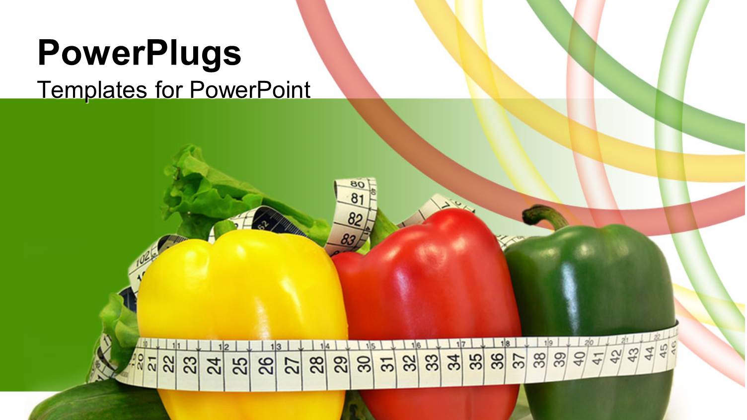 a Number of Various Vegetables with Green Background