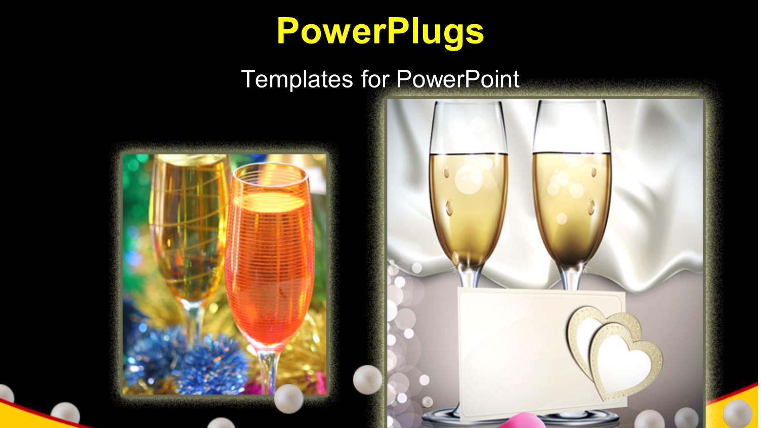 a Number of Wine Glasses with Blackish Background