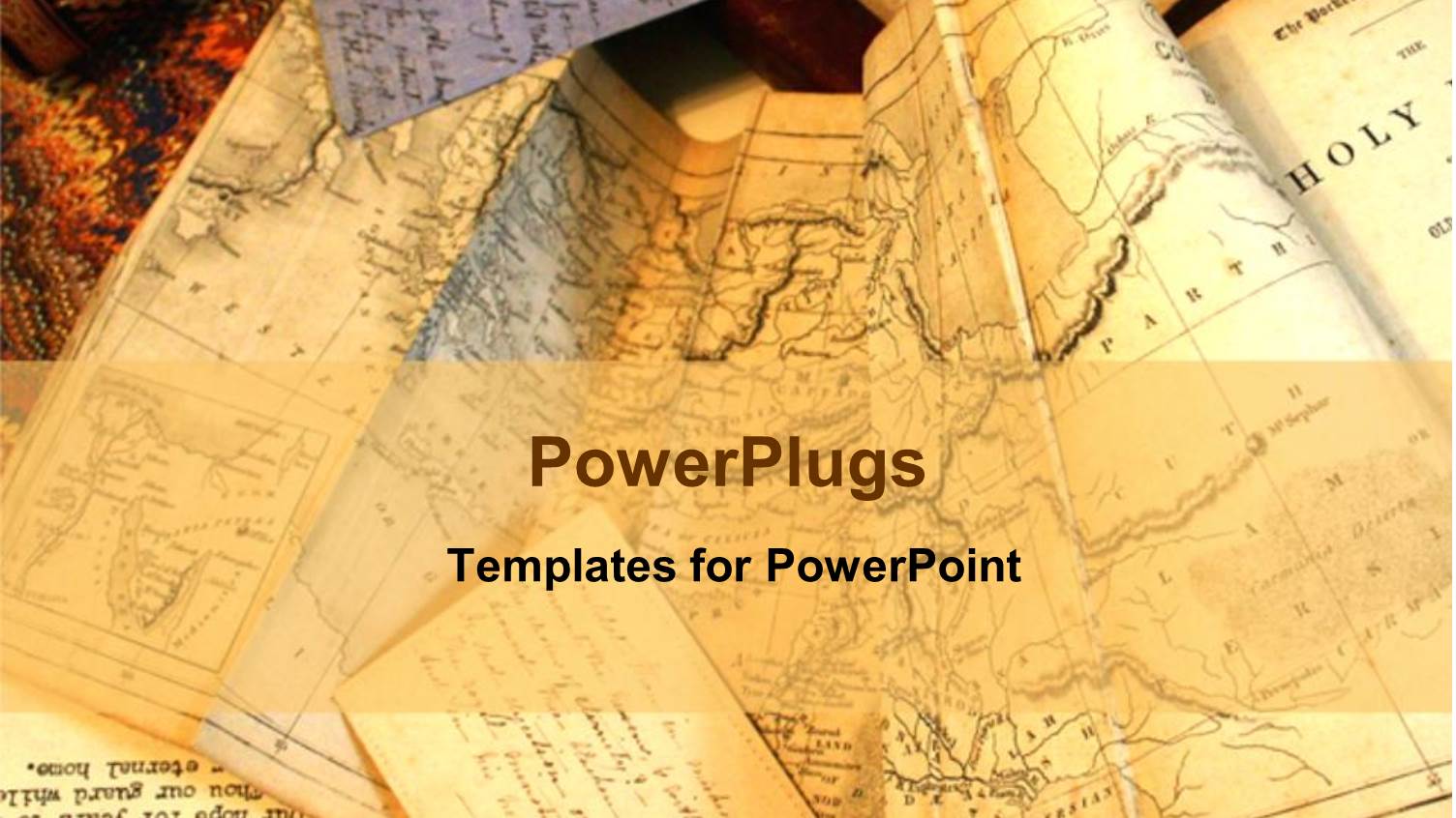 Old Tan Maps of the World for Travelers Planning Routes Longitude and Latitude