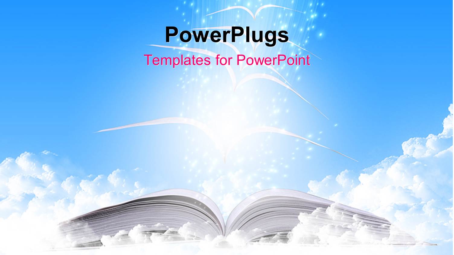 an Open Notebook with Bluish Background