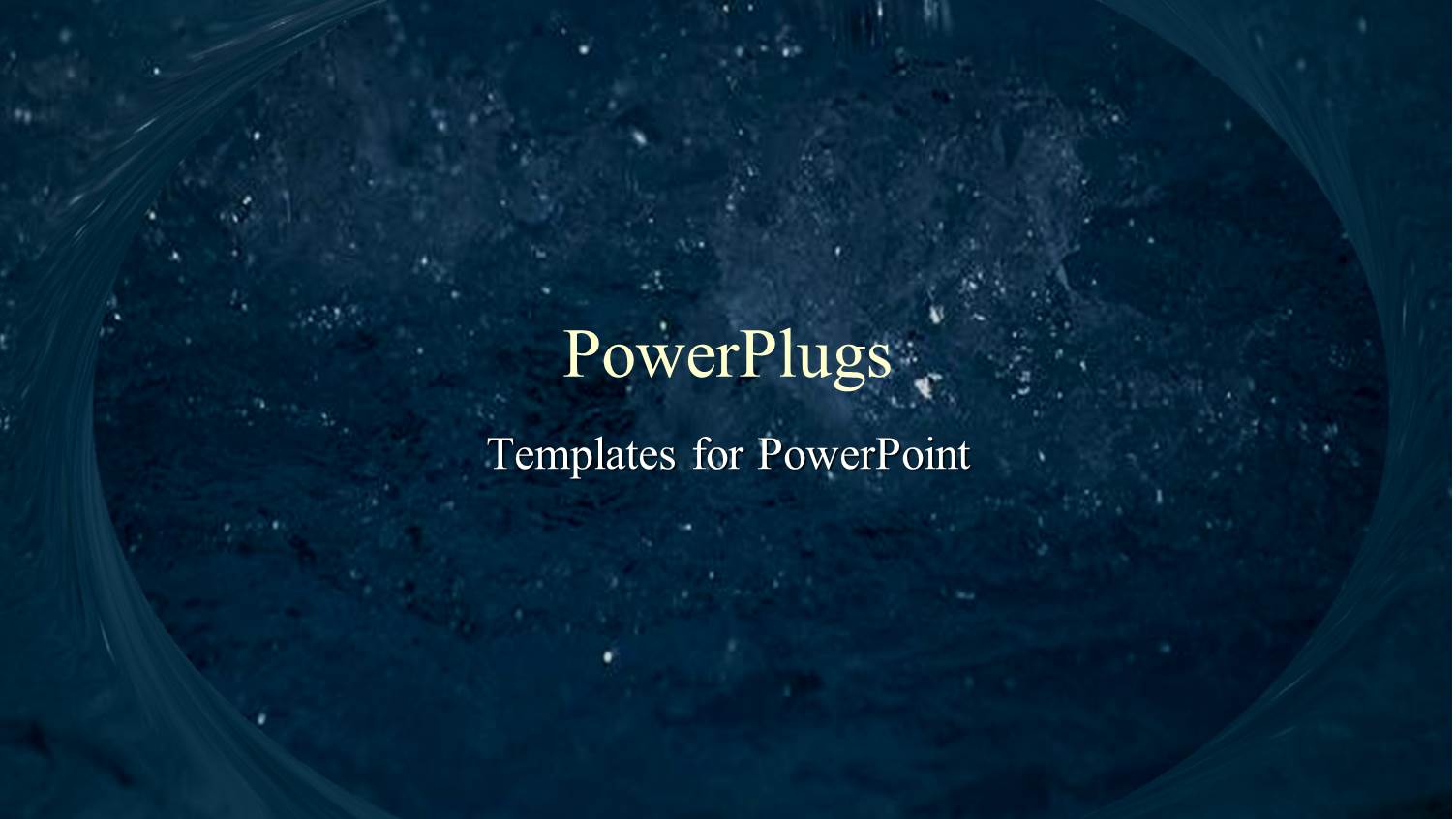 an Opening Showing the Night View of the Sky with Lots of Stars