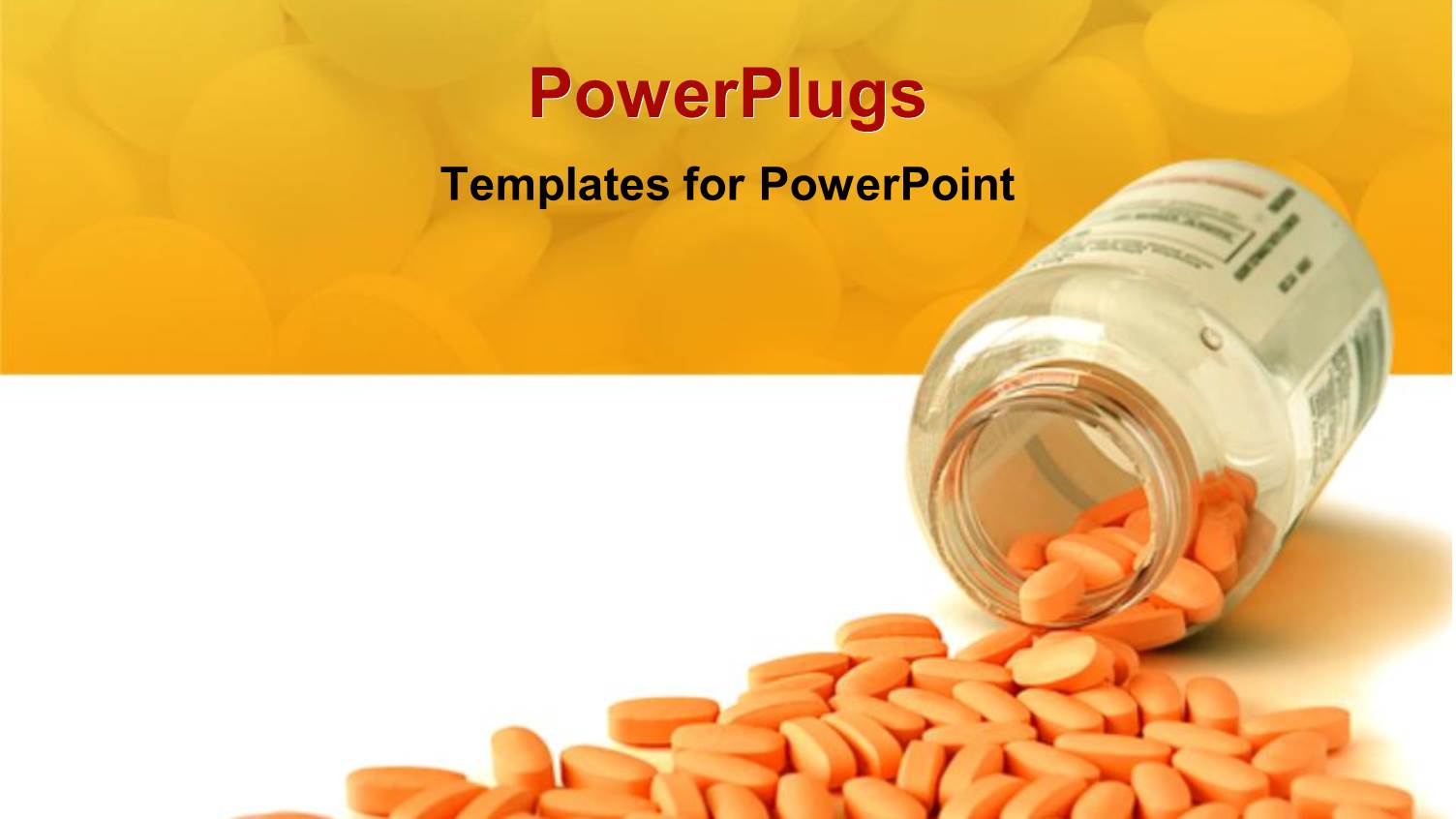 Orange Colored Medicine on the Floor Spilled Out of a Container