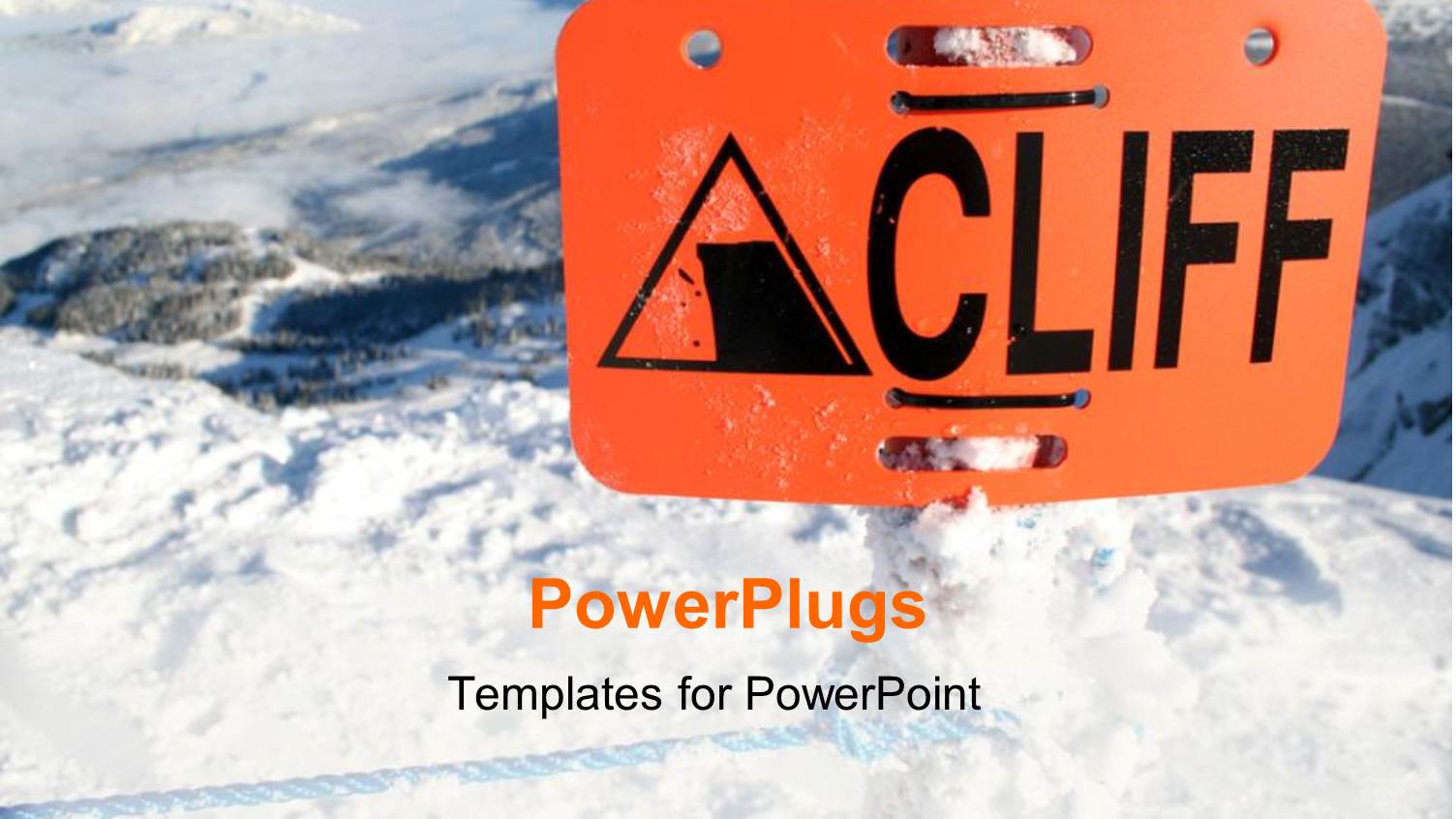 an Orange Colored Sign Post which Spell Out the Word