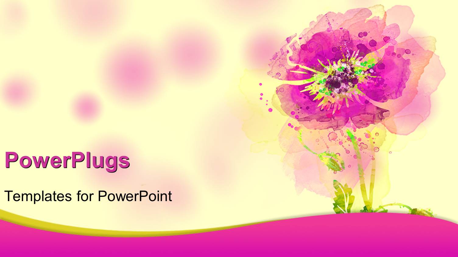 a Close Up View of a Painted Purple Flower