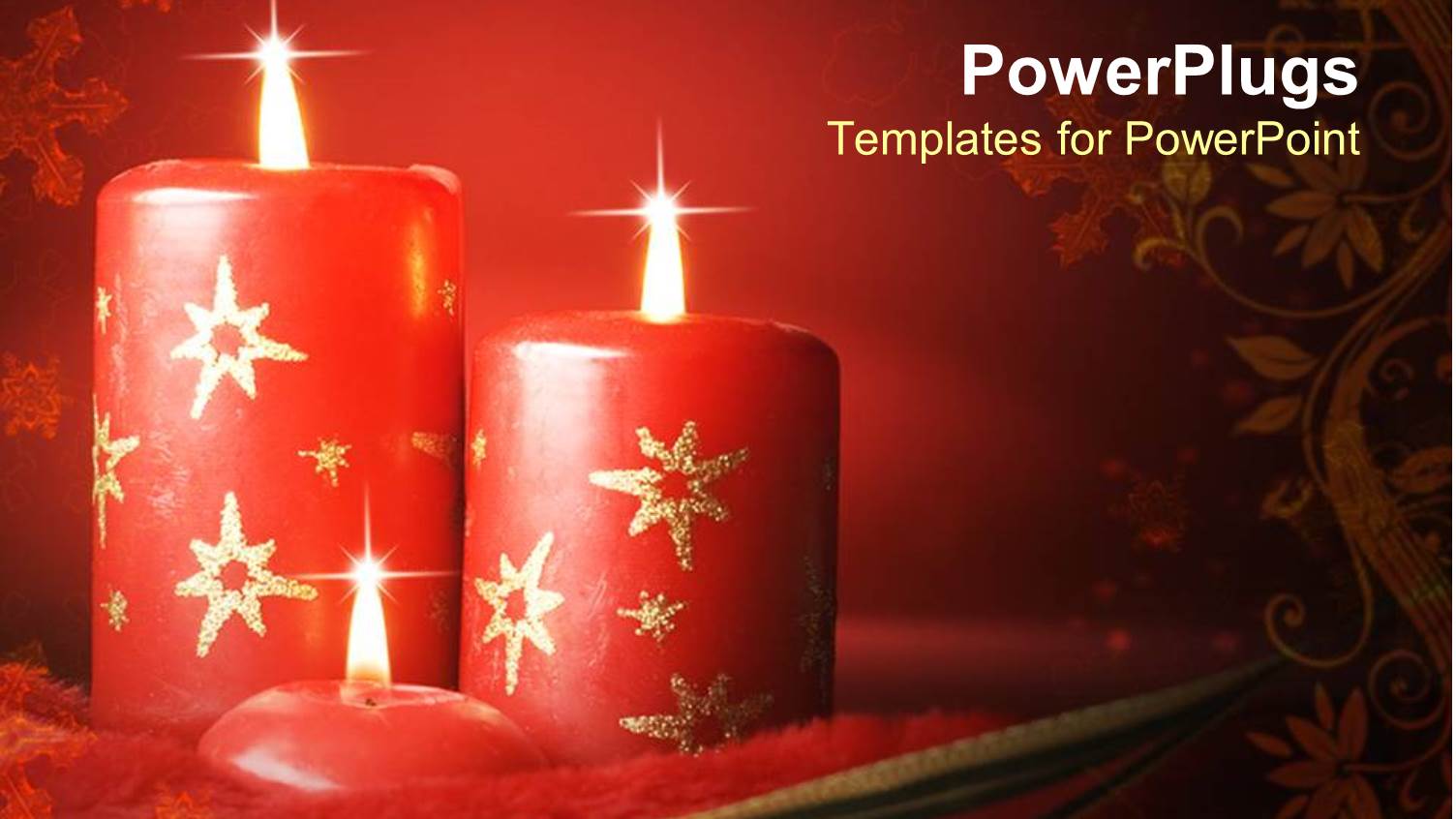 a Pair of Candles Burning Together