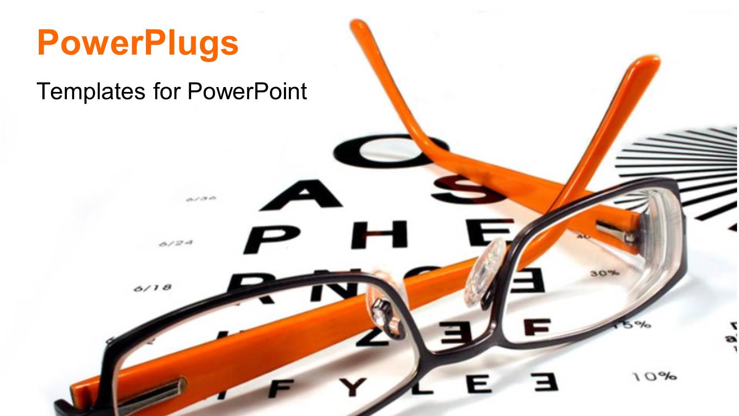 a Pair of Glasses with Alphabets in the Background