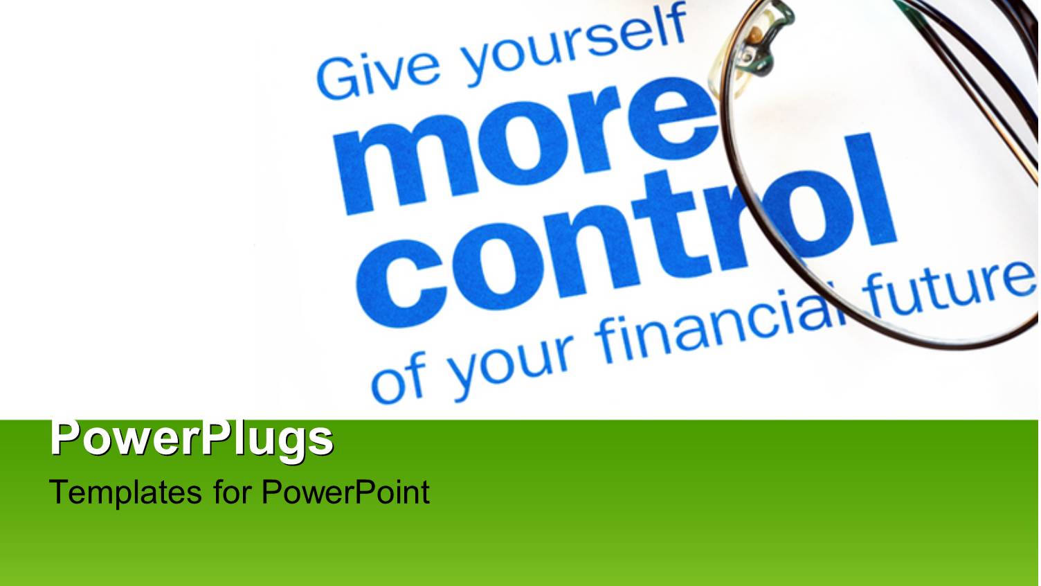 a Pair of Glasses with White Background and Place for Text