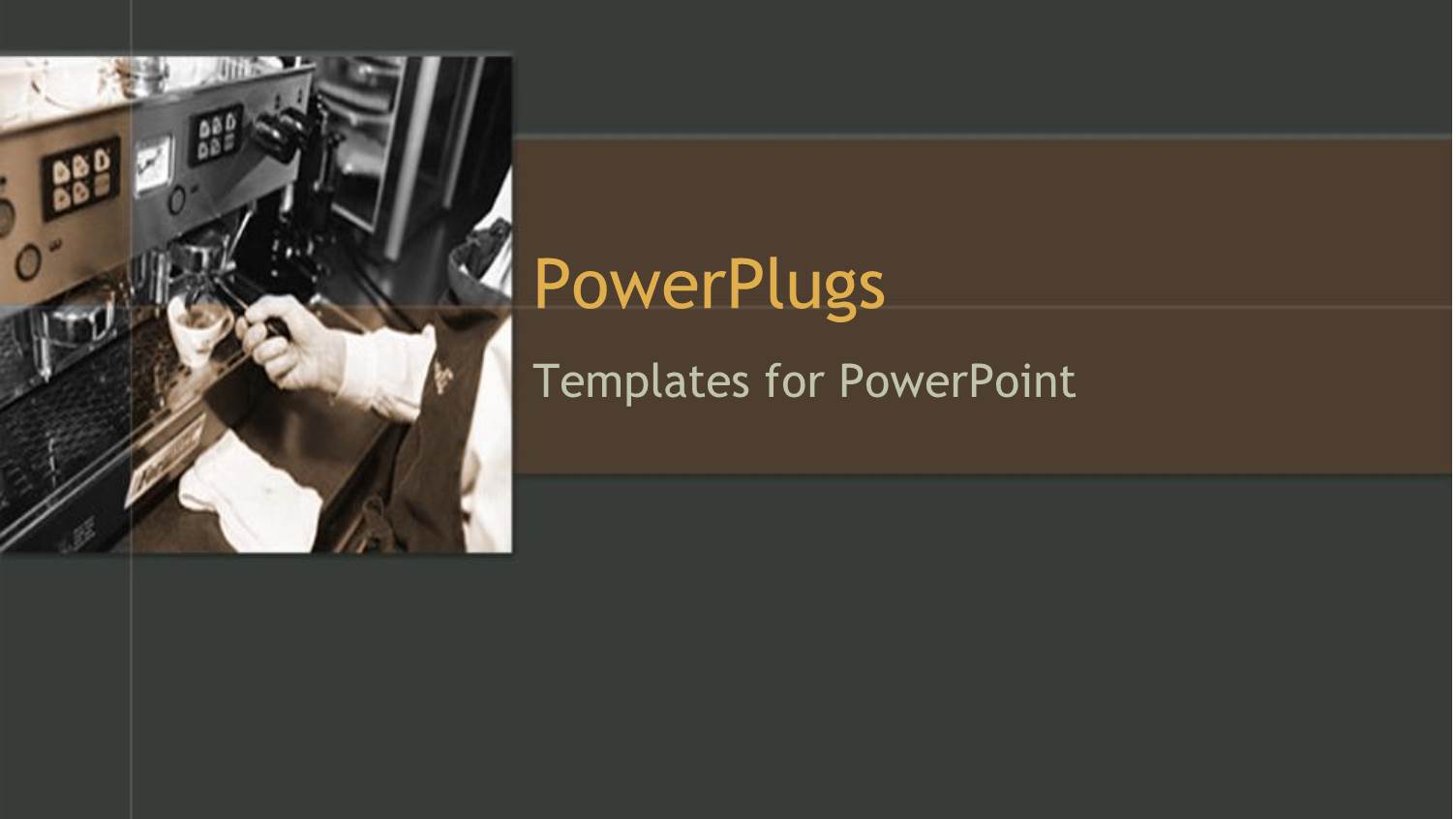 Pair of Hand Operating a Machine on an Ash Colored Background