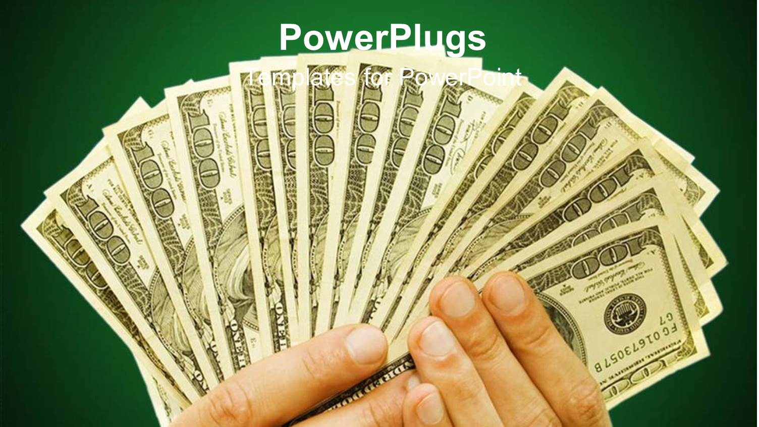 Pair of Hands Holding Lots of Hundred Dollar Bills