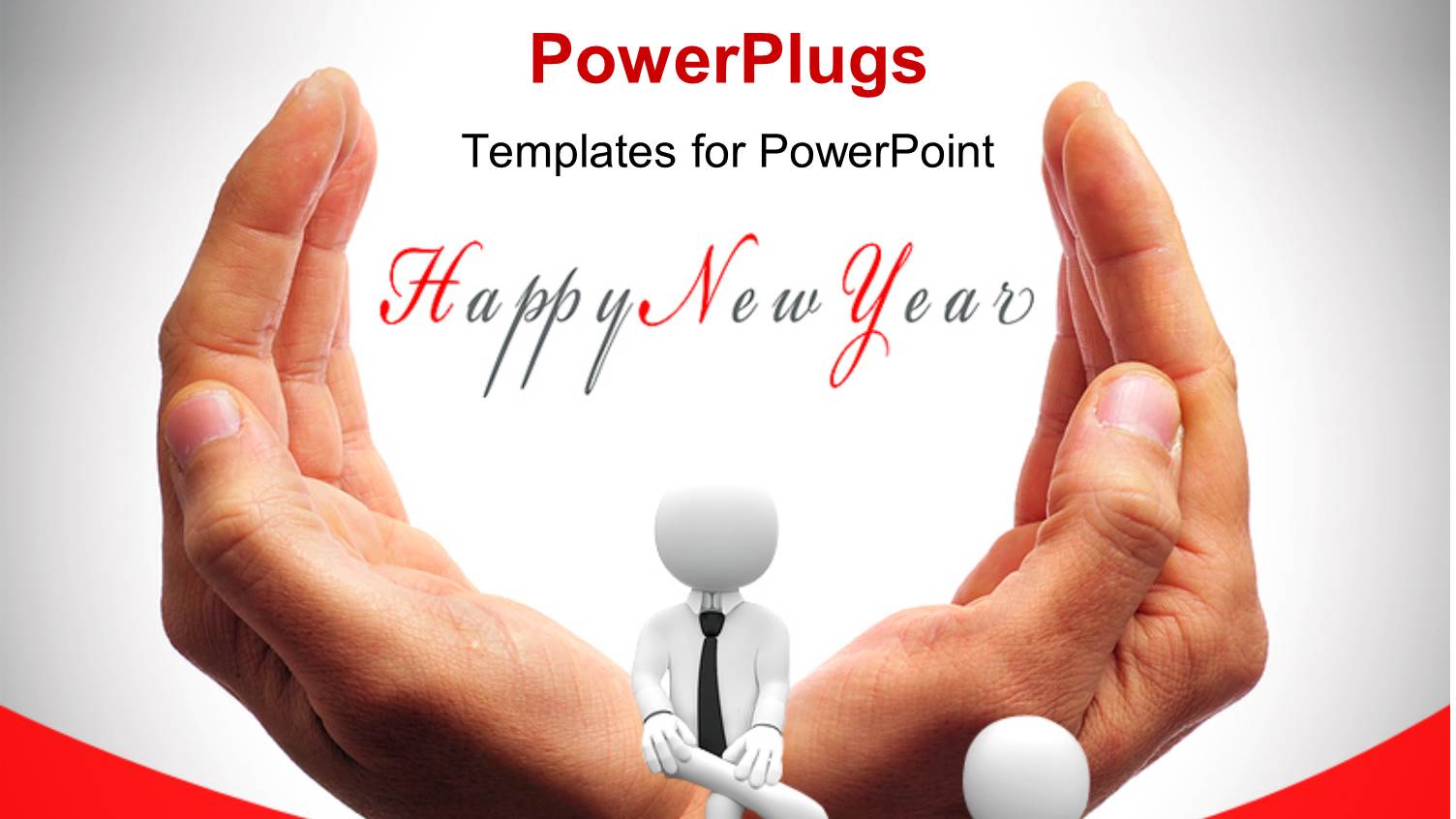 a Pair of Hands with a Person in the Middle