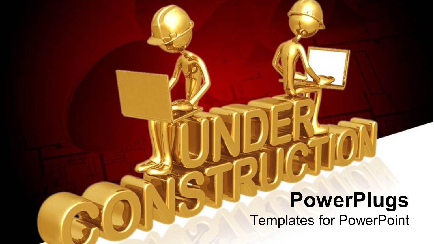 a Pair Working on Laptops with Reddish Background