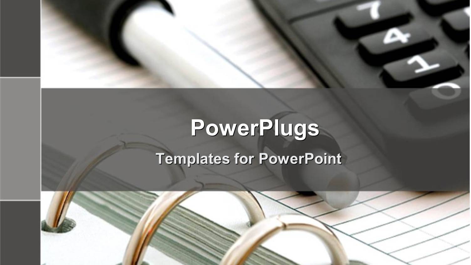 Pen and Calculator Over Notepad with Spiral Edges