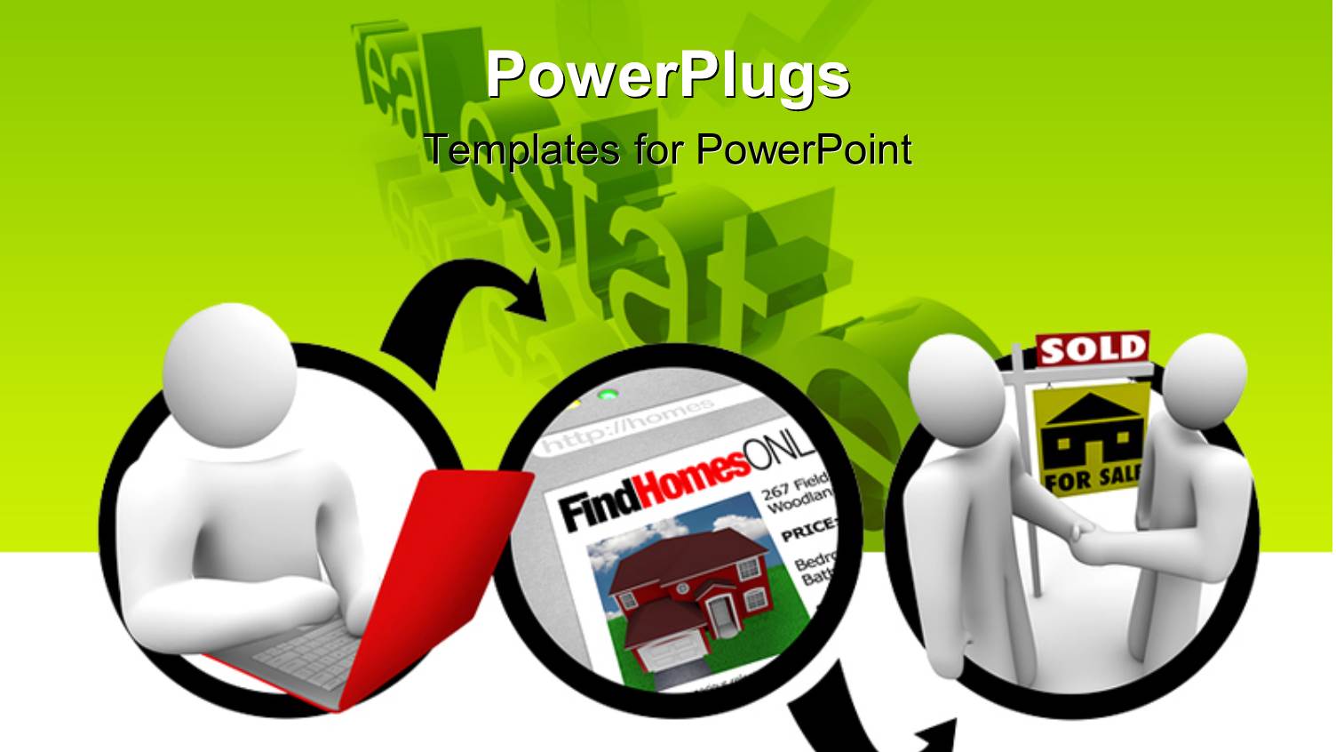 Person Browsing on a Laptop, Searching for Homes and Making a Purchase with Real Estate Word