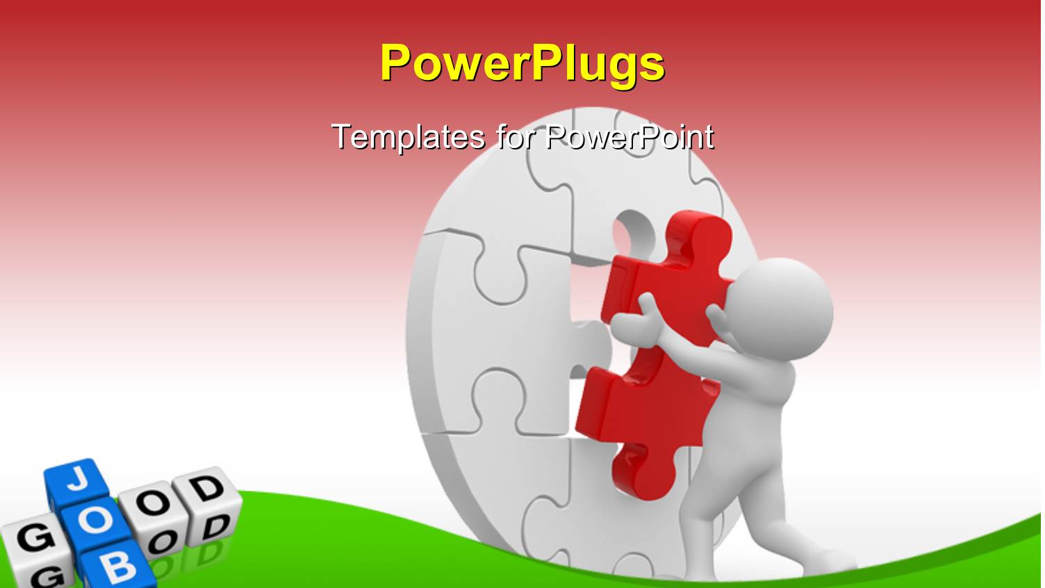 a Person Completing a Jigsaw Puzzle with Reddish Background